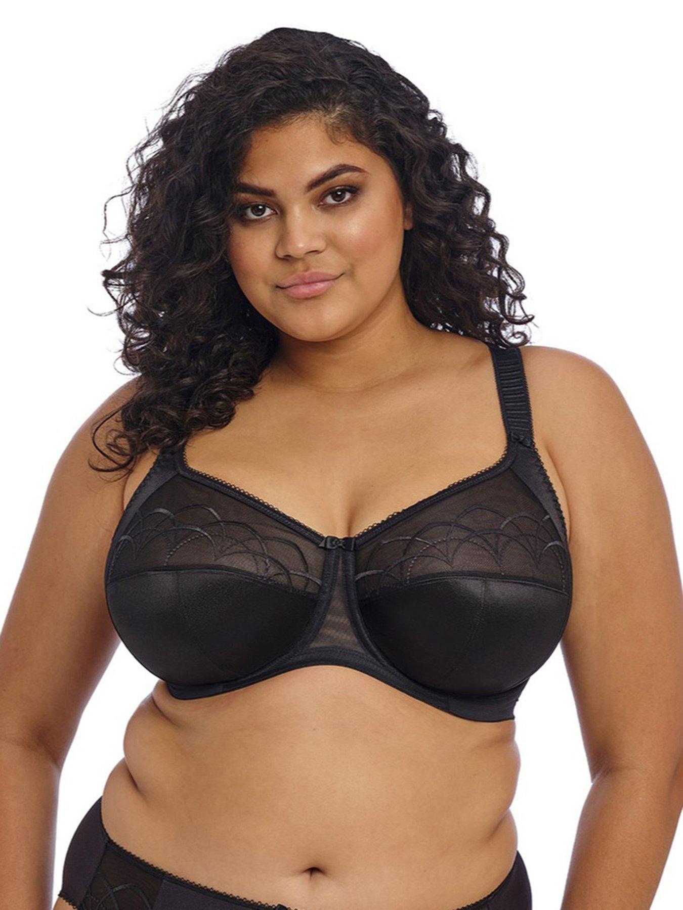 undefined Cate Underwired Full Cup Banded Bra - Black