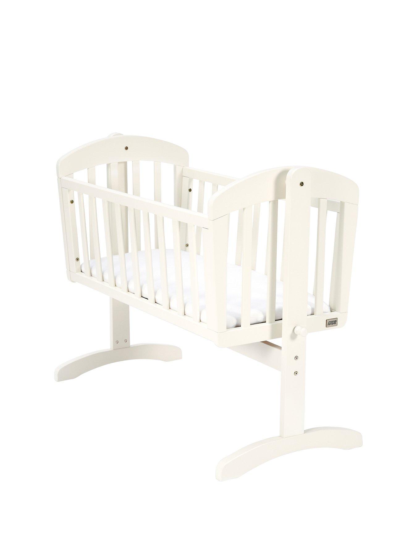 Mamas Papas Breeze Swinging Crib White Littlewoods Com