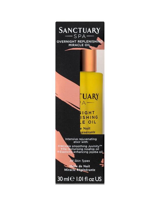 front image of sanctuary-spa-overnight-miracle-oil-30ml