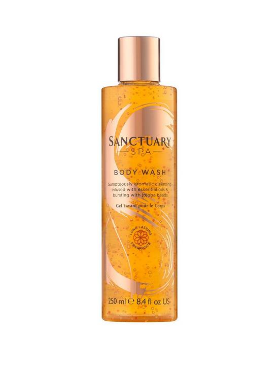 front image of sanctuary-spa-classic-body-wash-250ml