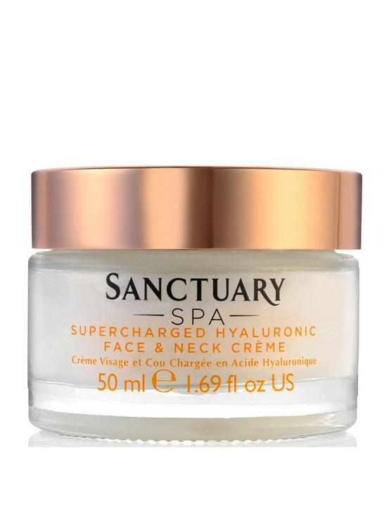 stillFront image of sanctuary-spa-sanctuary-supercharged-hyaluronic-face-amp-neck-cream-50ml
