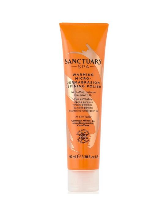 front image of sanctuary-spa-1-minute-warming-microdermabrasion-polish-100ml