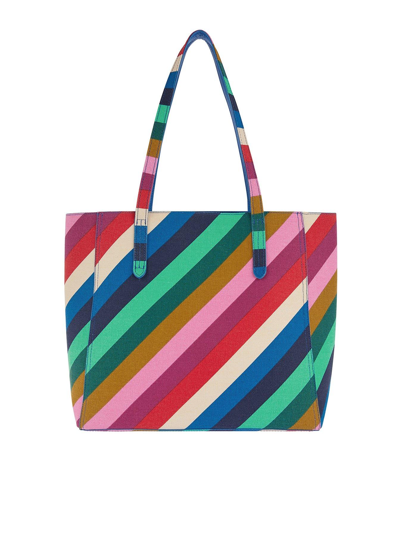 accessorize rainbow bag