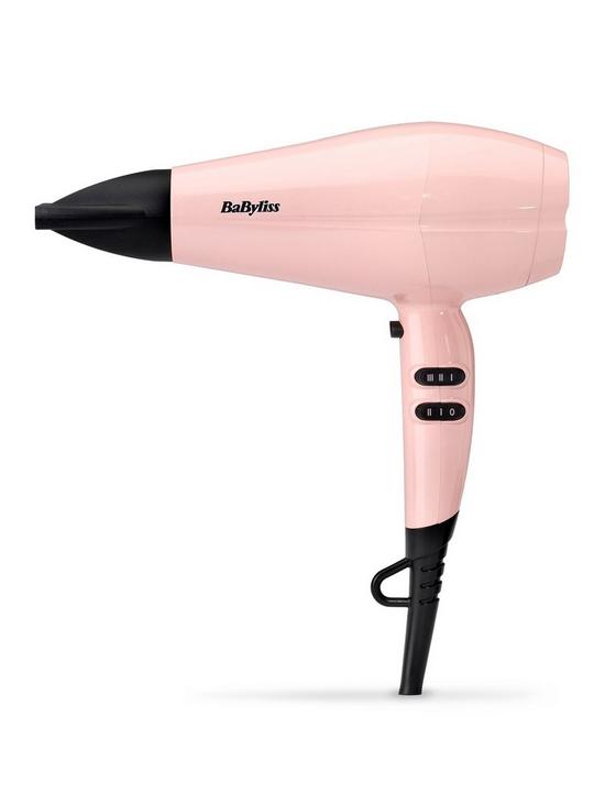 front image of babyliss-rose-blush-2200-hair-dryer