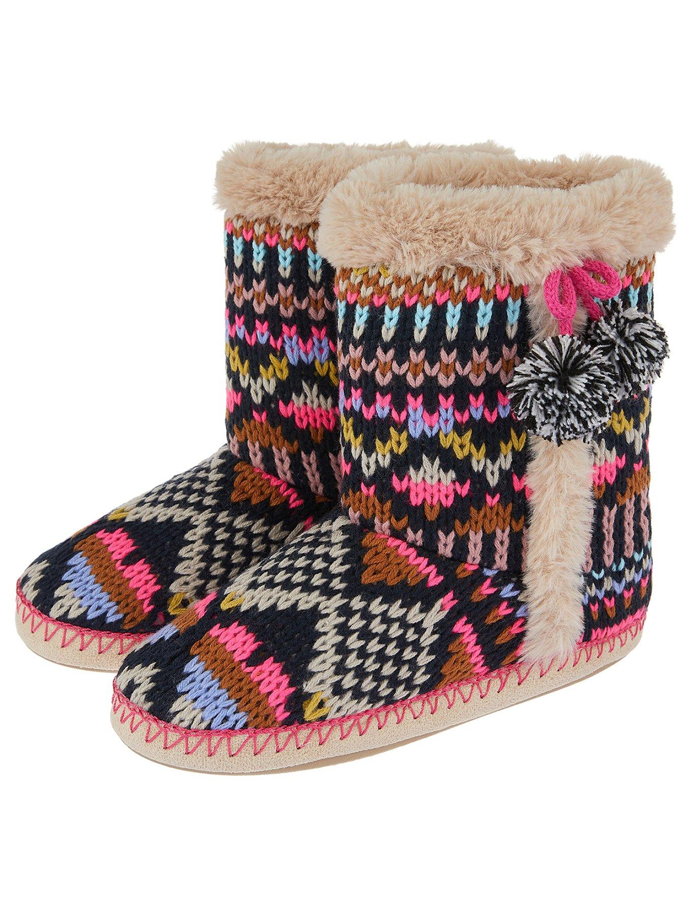 accessorise slipper boots