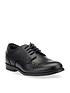  image of start-rite-brogue-prinbspleather-girls-smart-lace-up-school-shoes-black