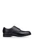 image of start-rite-brogue-prinbspleather-girls-smart-lace-up-school-shoes-black