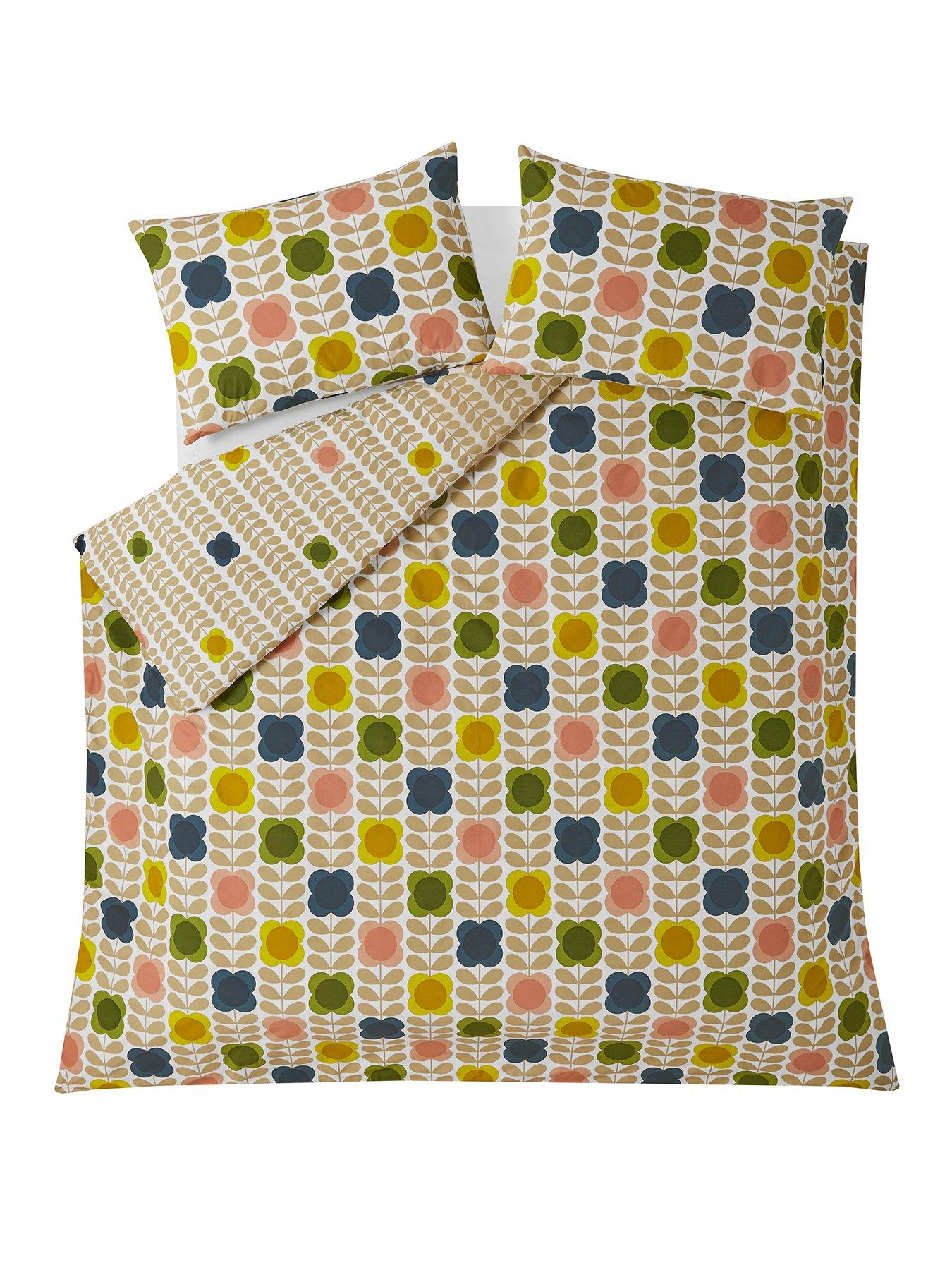 Orla Kiely House Summer Flower Stem Cotton Duvet Cover