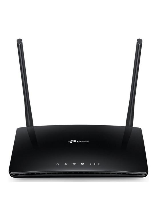 front image of tp-link-ac750-dual-band-wi-fi-4g-lte-router-archer-mr200