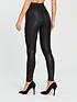  image of spanx-firm-control-faux-leather-moto-leggings-black