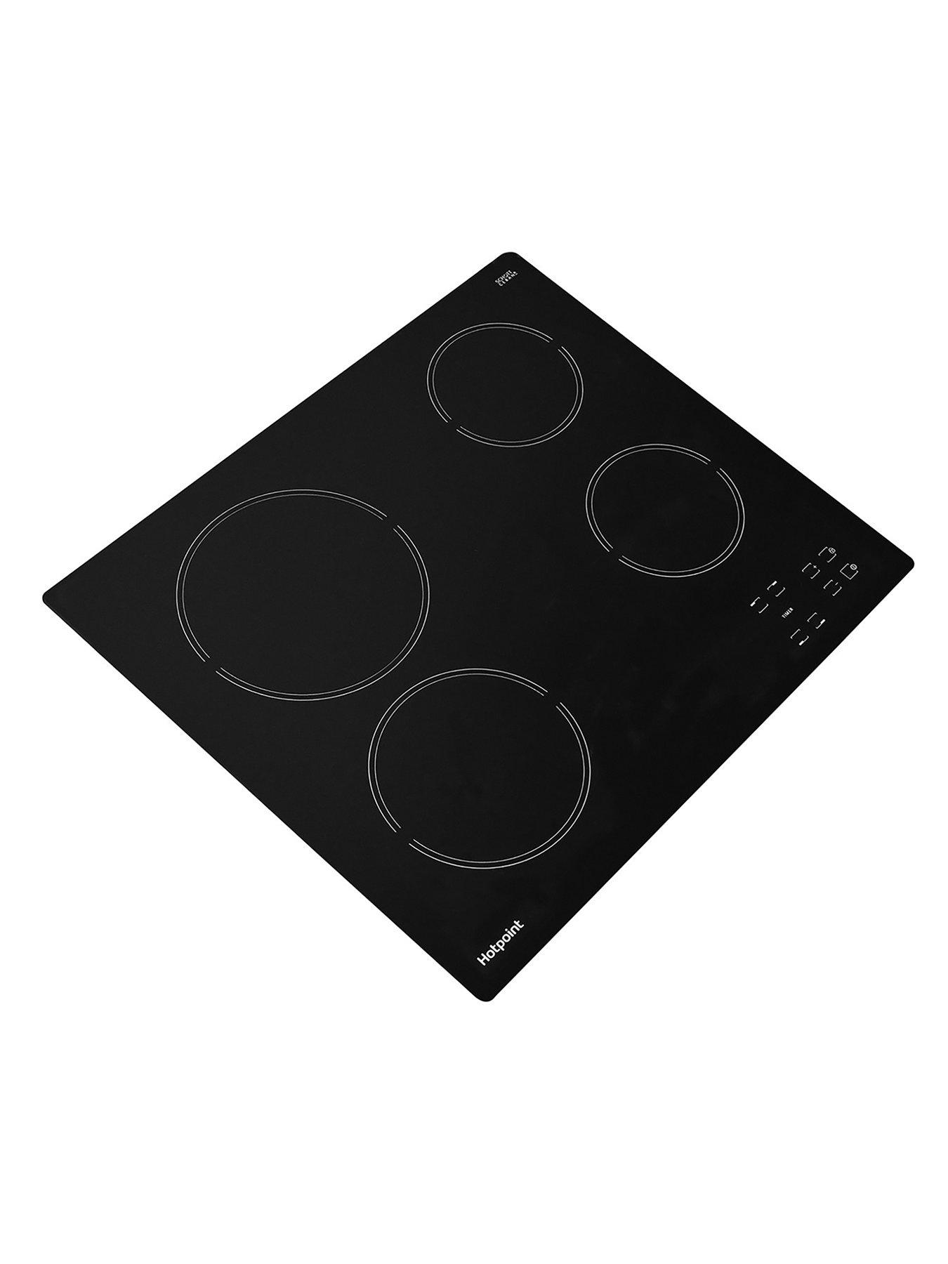Image 2 of 6 of Hotpoint HR612CH 60cm&nbsp;Wide Built-in Ceramic Hob&nbsp;- Black