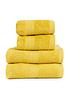  image of everyday-4-piece-100-cotton-450-gsm-quick-dry-towel-bale-ndash-saffron