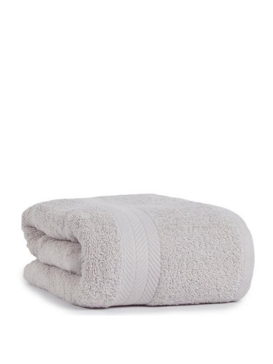 front image of everyday-essentialsnbsp100-cotton-450-gsm-quick-dry-jumbo-bath-sheet-ndash-light-grey