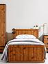  image of very-home-jackson-kids-single-storage-bed-three-drawers-withnbsprustic-pine-effect