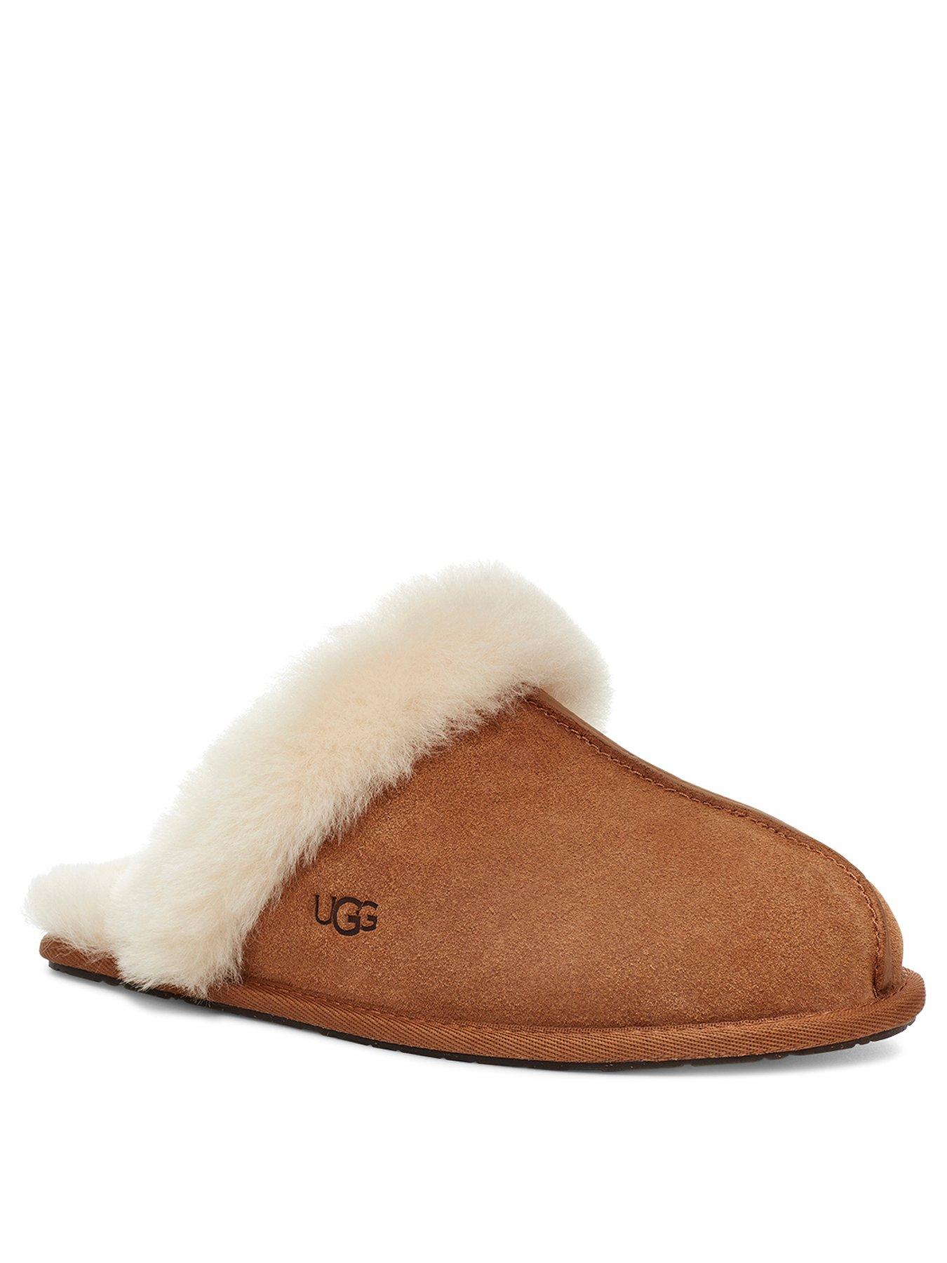 undefined Scuffette II Mule Slippers - Chestnut