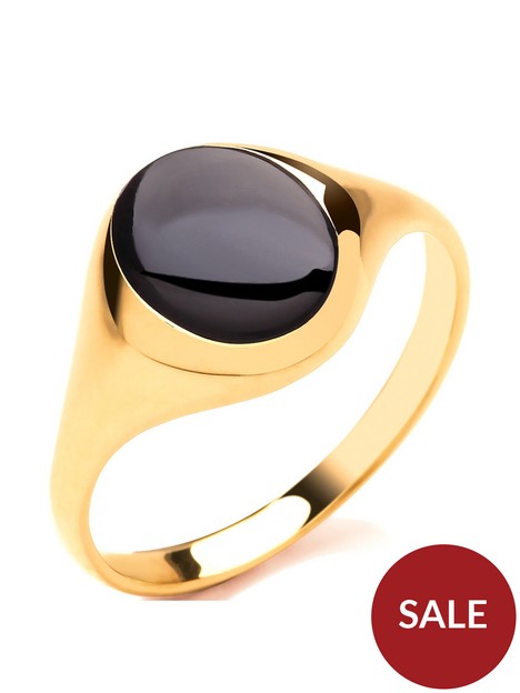 love-gold-9ct-gold-round-onyx-signet-ring