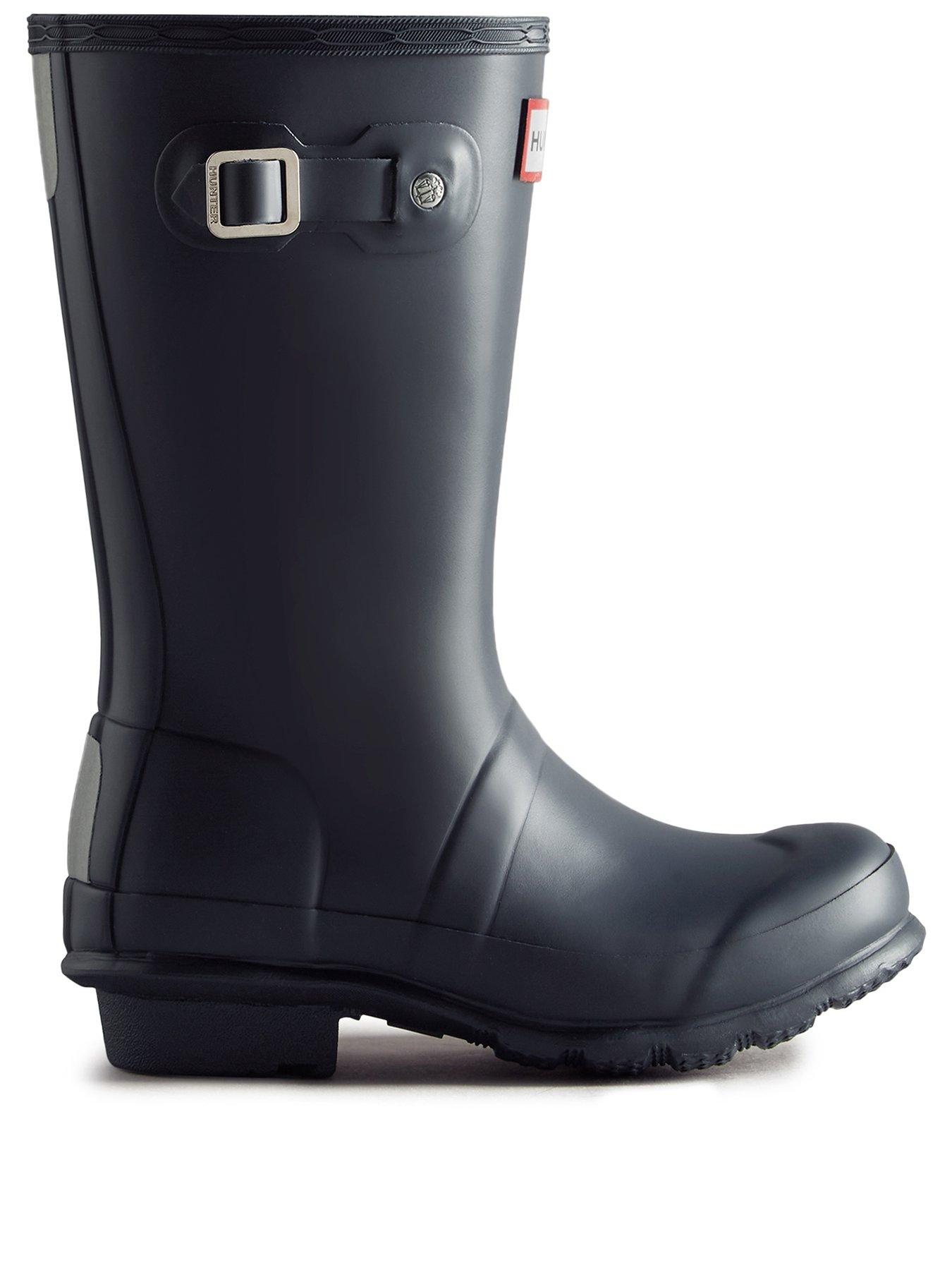 Image 2 of 4 of Hunter Kids Original Wellington Boot - Navy