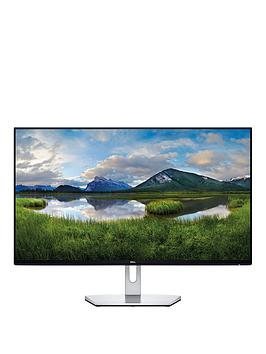 Dell   S2719H 27 Inch Full Hd Infinityedge Display, Ips, Integrated Speakers, Waves Maxxaudio&Reg;, Widescreen Led Monitor, 3 Year Warranty - Black