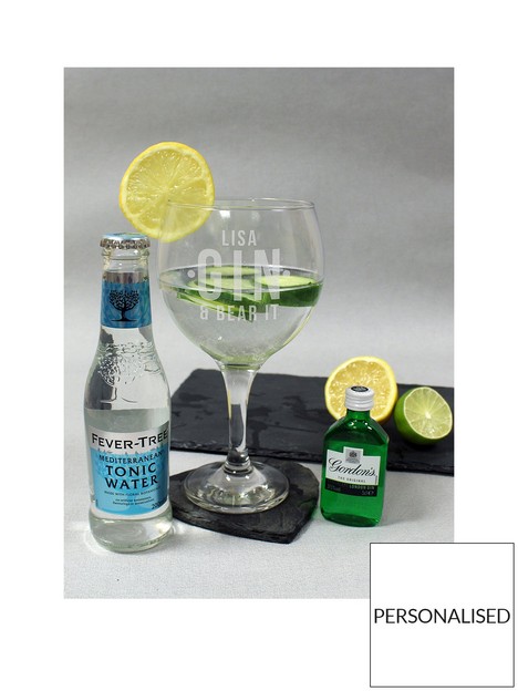 the-personalised-memento-company-personalised-gin-amp-bear-it-glass-with-miniature-gin-amp-mixer