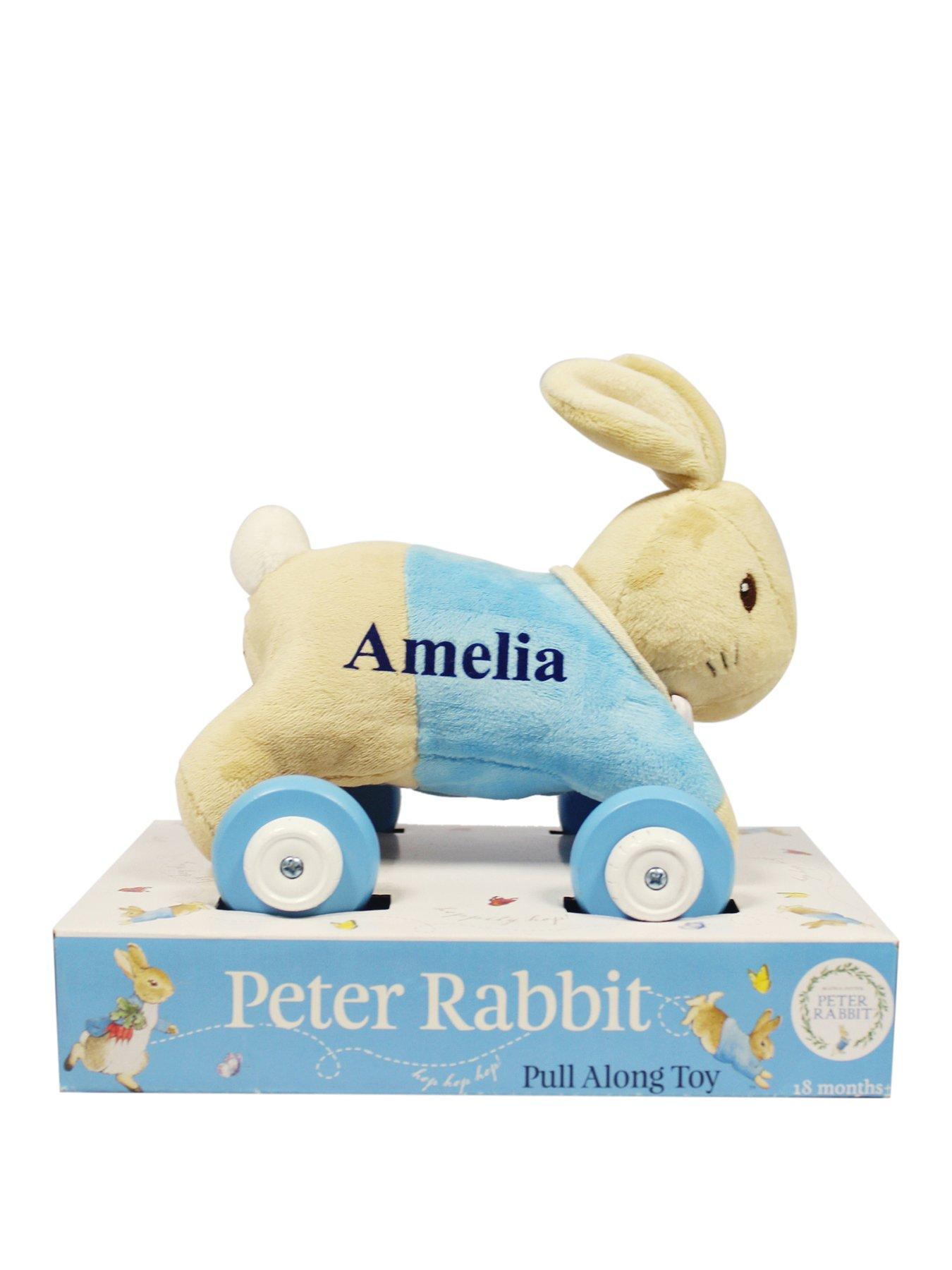 peter rabbit pull along