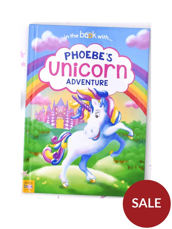 front image of signature-gifts-personalised-hardback-unicorn-book
