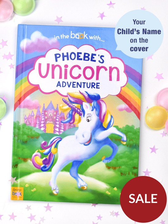 back image of signature-gifts-personalised-hardback-unicorn-book