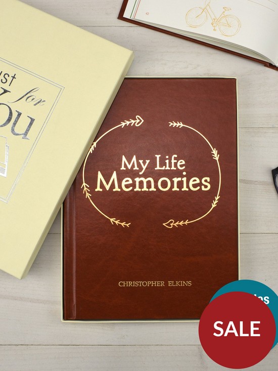 stillFront image of signature-gifts-personalised-my-life-in-memories-journal