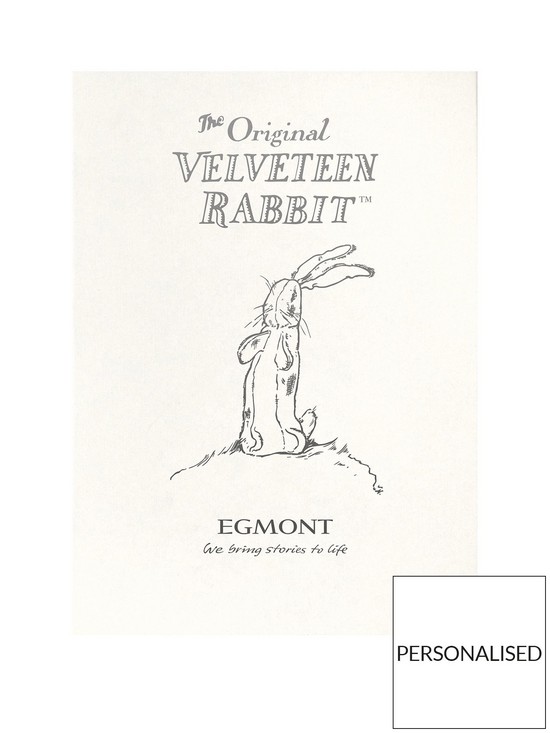 front image of signature-gifts-personalised-the-original-the-velveteen-rabbit-book-in-gift-box