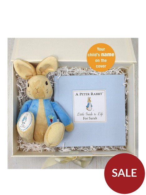signature-gifts-personalised-peter-rabbit-guide-to-life-plush-toy-gift-set