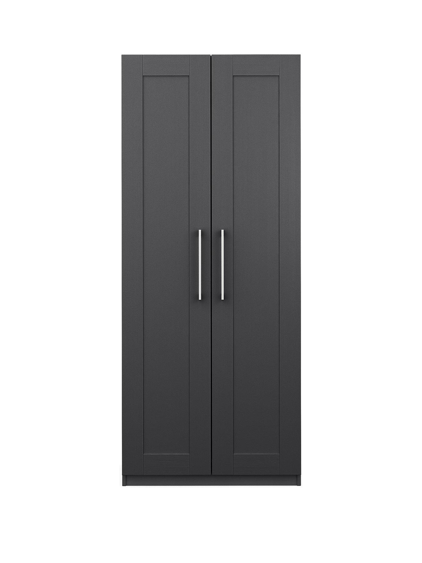 undefined Frodsham Ready Assembled 2 Door Wardrobe