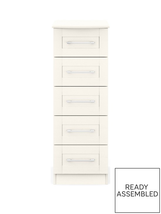 front image of frodshamnbspready-assembled-5-drawer-narrow-chest