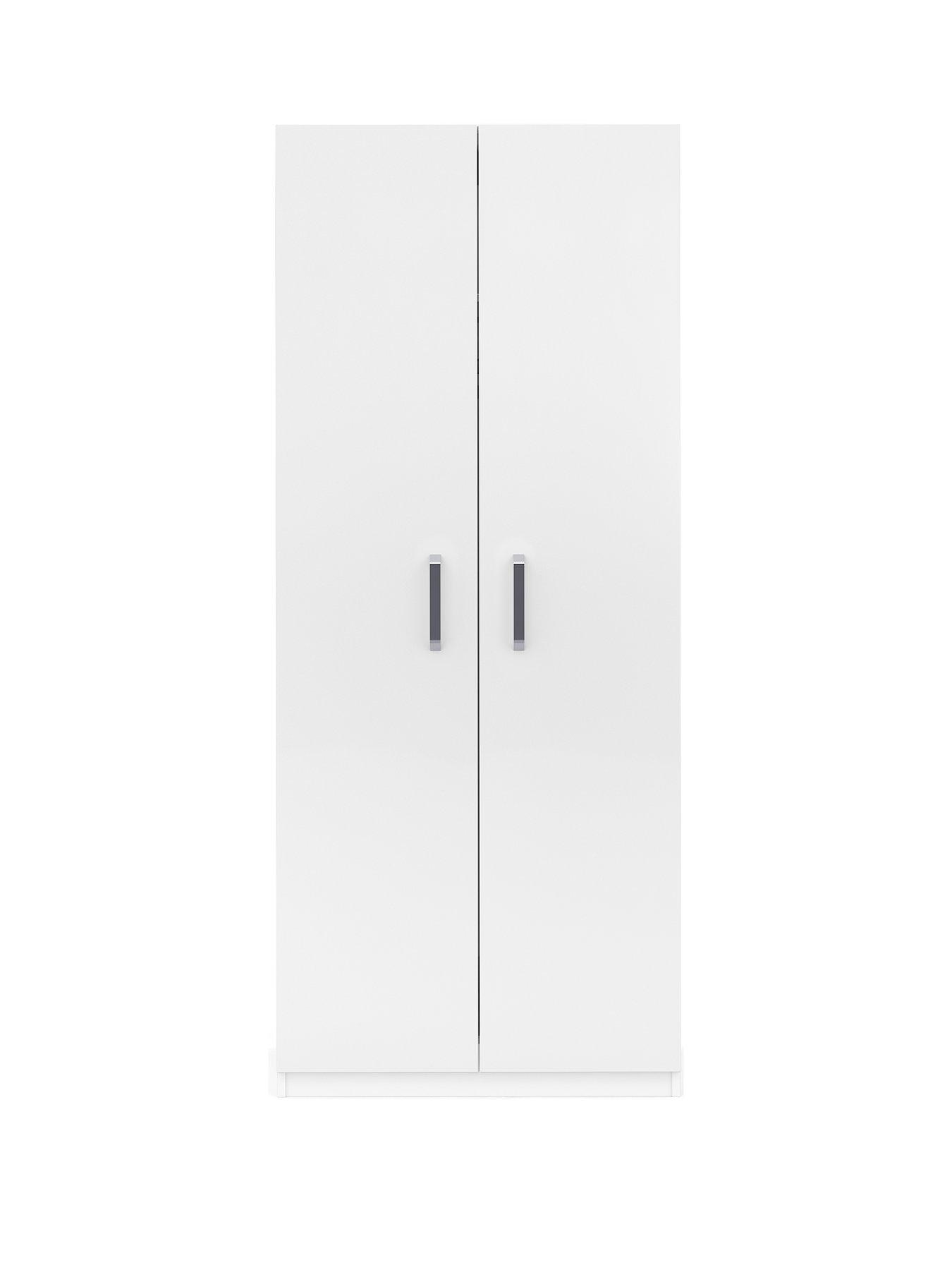 one-call-sanford-ready-assembled-2-door-high-gloss-wardrobe