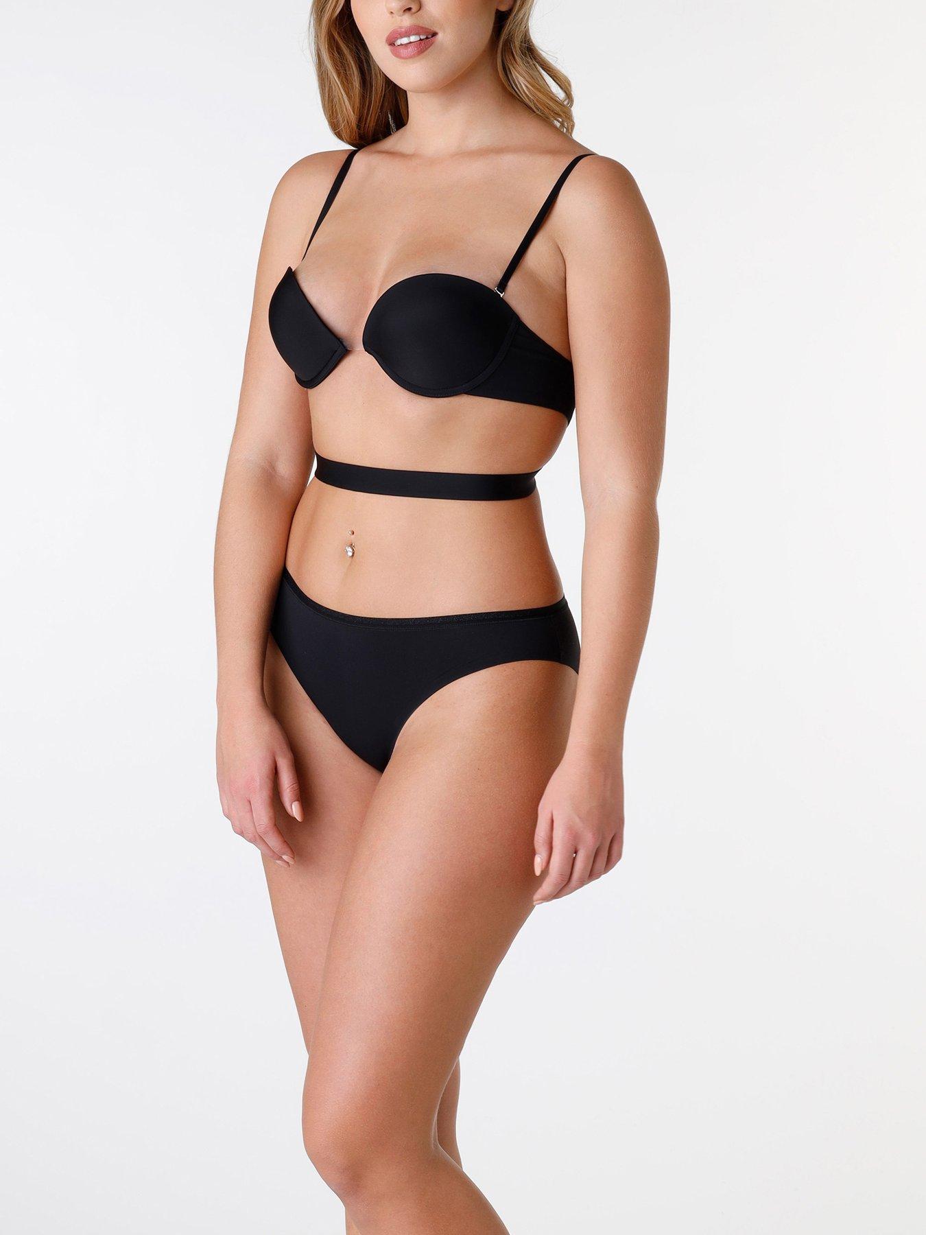 Image 3 of 4 of Wonderbra Multiway Padded Bra - Black