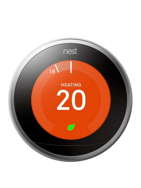 front image of google-learning-3rd-generation-thermostat