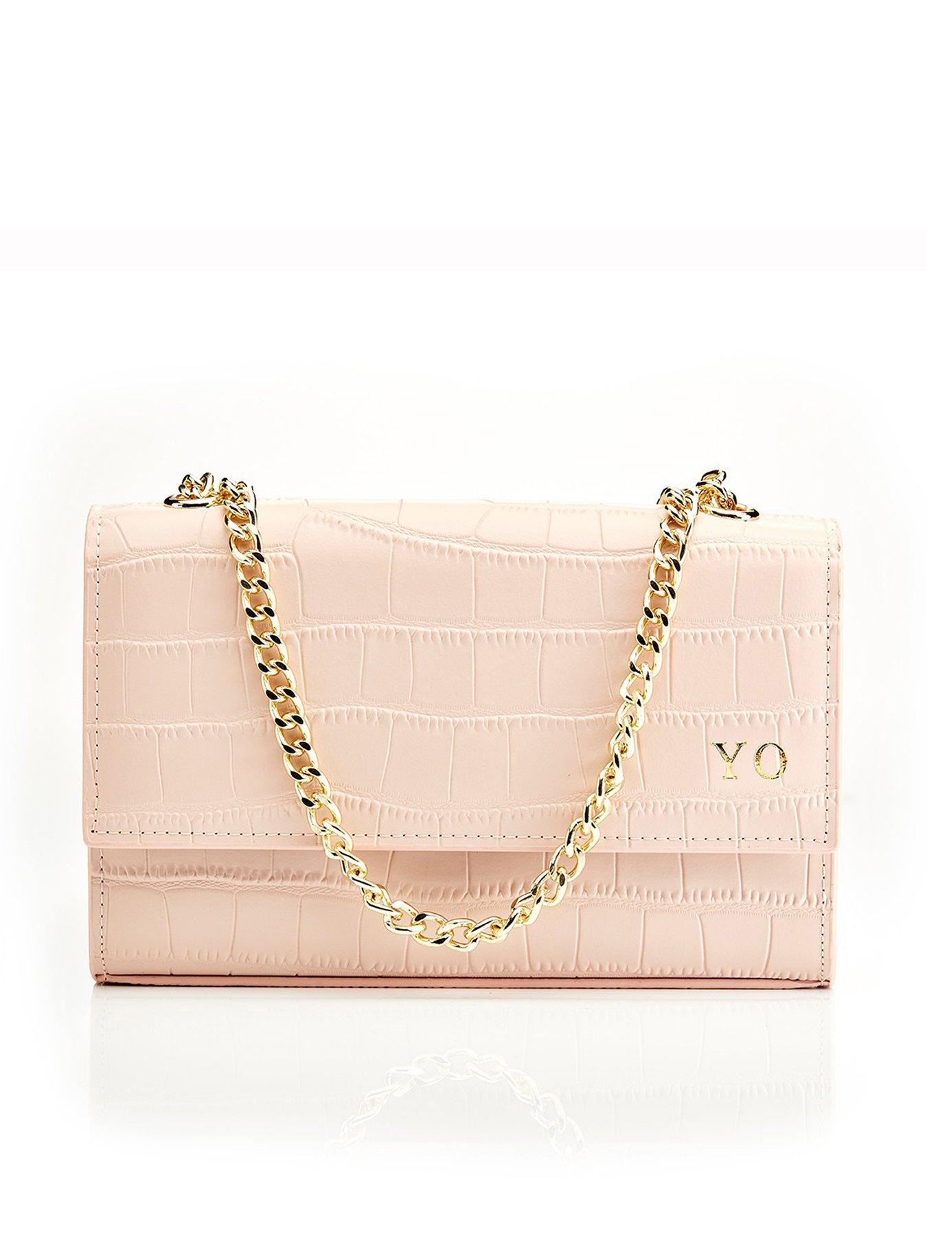 croc chain bag