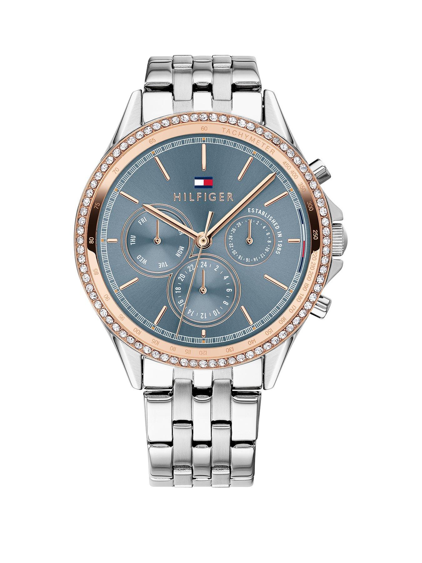 tommy hilfiger watches rose gold