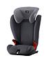  image of britax-romer-kidfix-sl-nbspcar-seat-35-to-12-years-approx-child-group-2-3-storm-grey