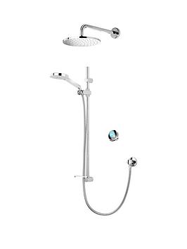 Aqualisa   Q Smart Shower With Adjustable And Fixed Wall Heads &Ndash; Hp/Combi
