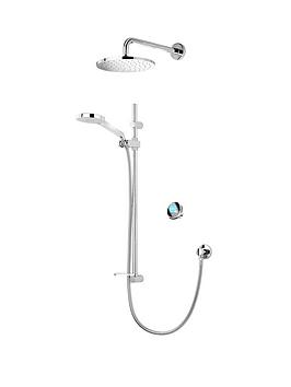 Aqualisa   Q Smart Shower With Adjustable And Fixed Wall Heads