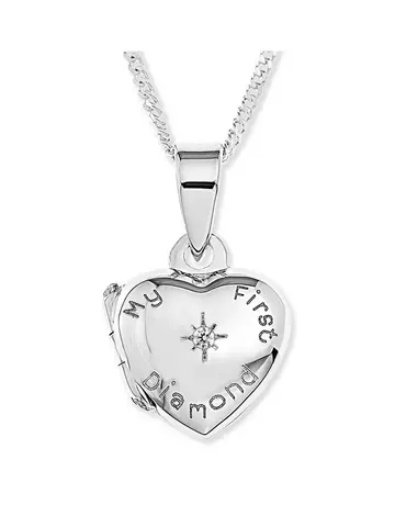 For Kids Sterling Silver Www - My First Diamond Childrens Jewelry For Kids Sterling Silver Www - My First Diamond Childrens Jewelry