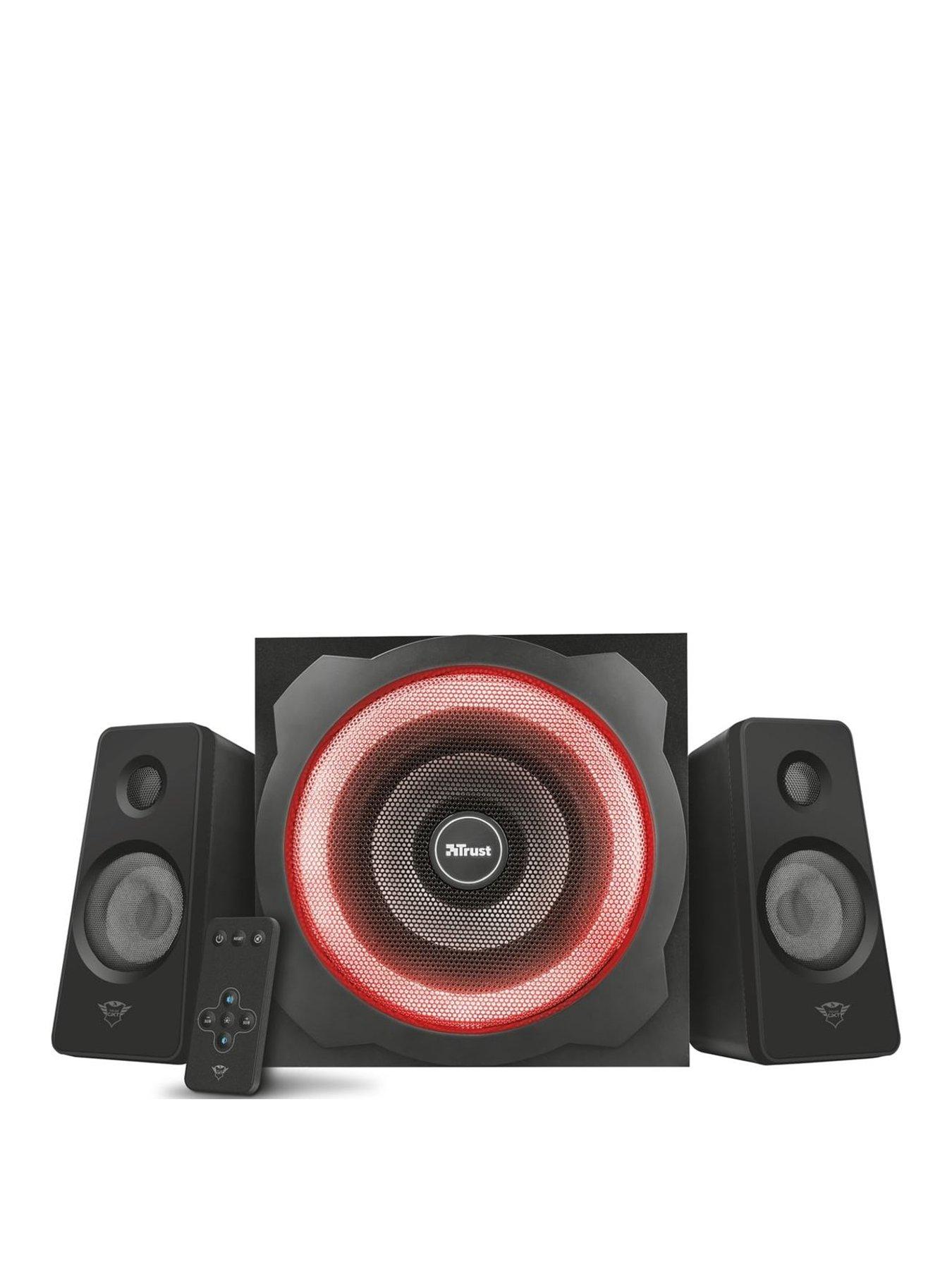 gxt 629 tytan rgb illuminated 2.1 speaker set