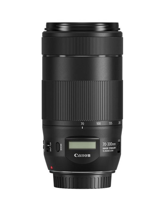 front image of canon-ef-70-300mm-f4-56-is-ii-usm-lens