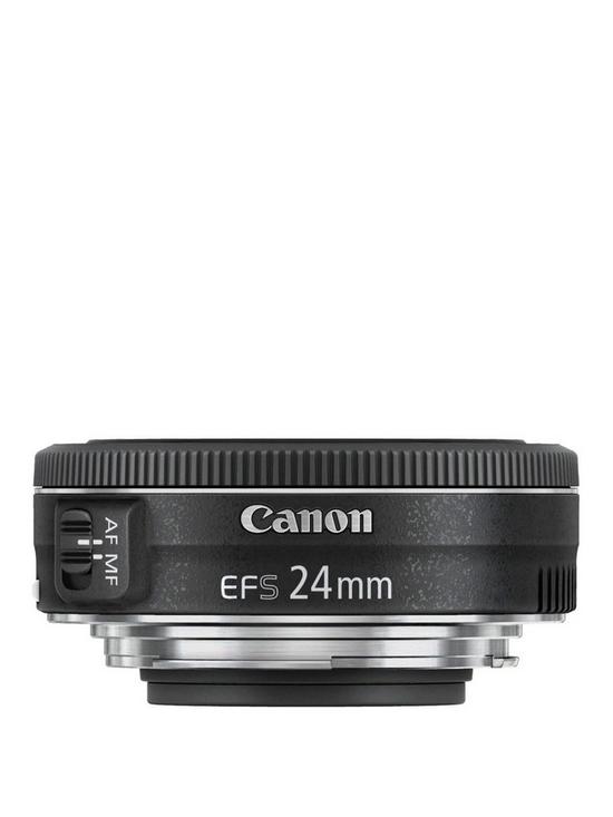 front image of canon-ef-s-24mm-f28-stm-lens