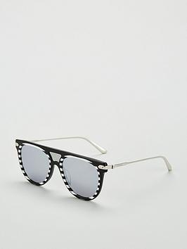 Calvin Klein Calvin Klein Visor Stripe Sunglasses Picture