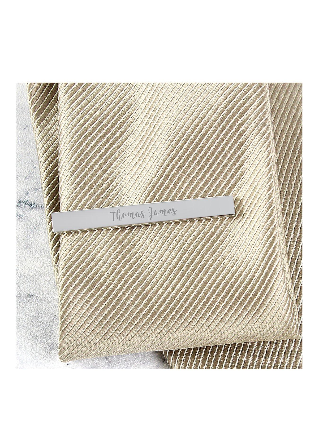 The Personalised Memento Company Personalised Tie Clip