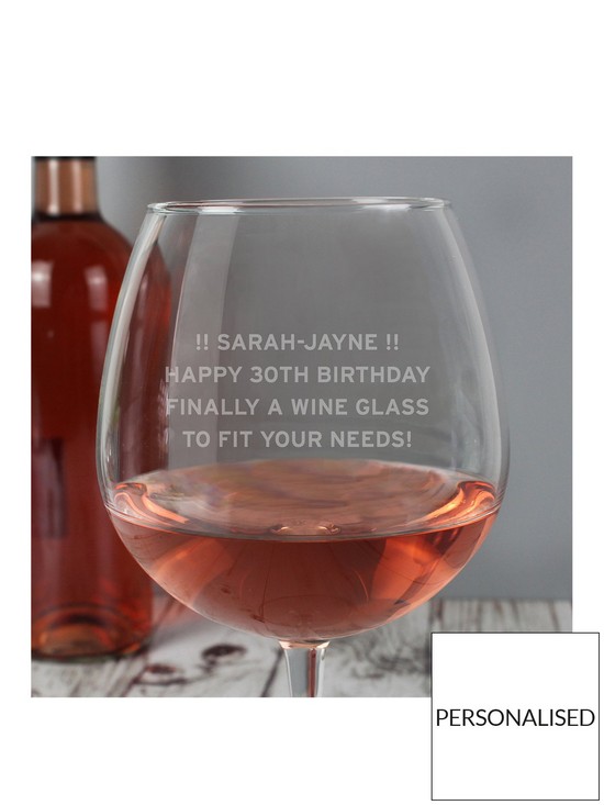 front image of the-personalised-memento-company-personalised-large-wine-glass