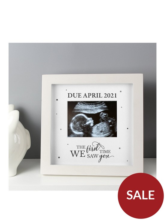 front image of the-personalised-memento-company-bespoke-baby-scan-photo-frame-giftbr-nbspnbsp