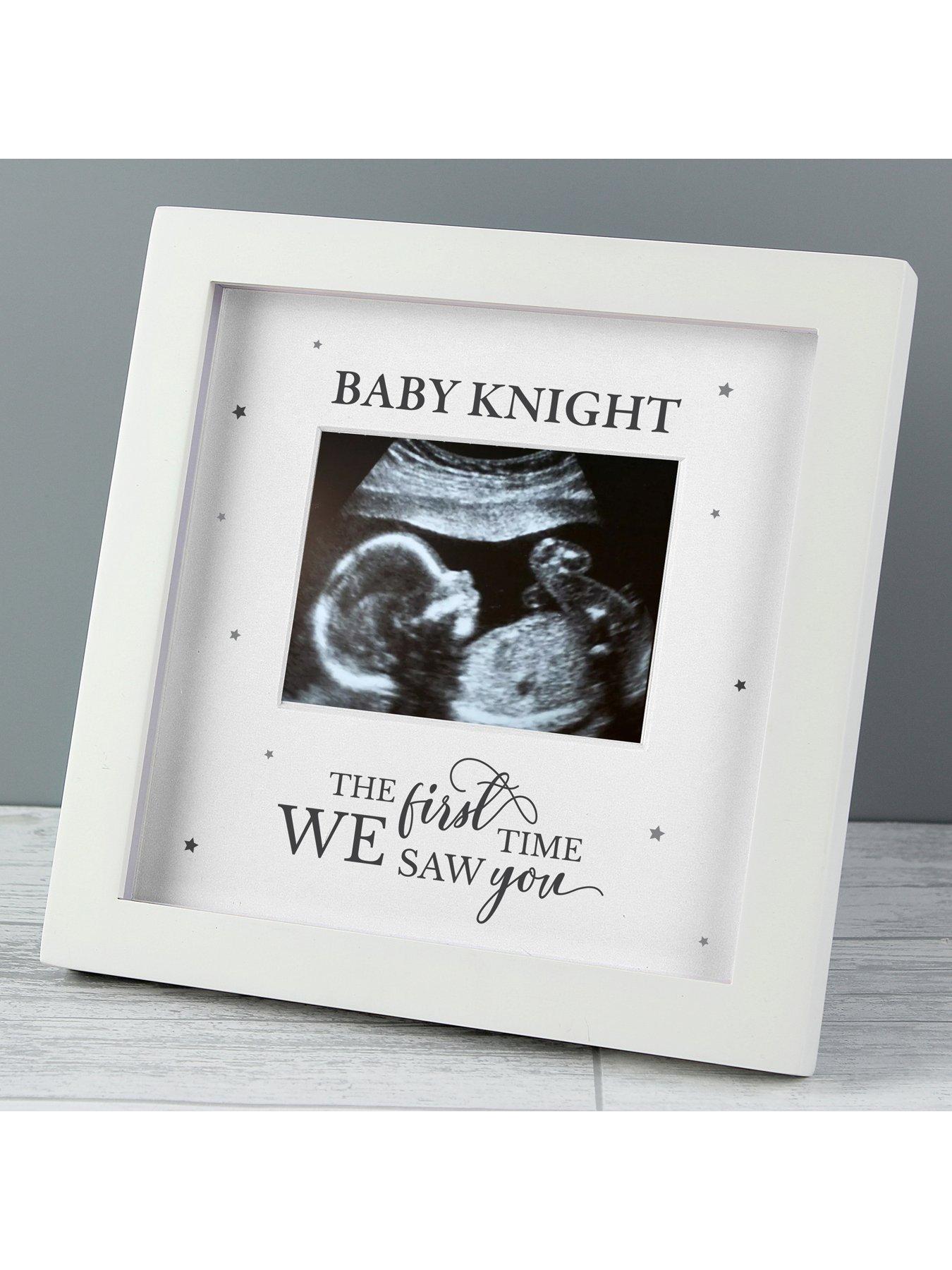 Baby scan hot sale personalised frame