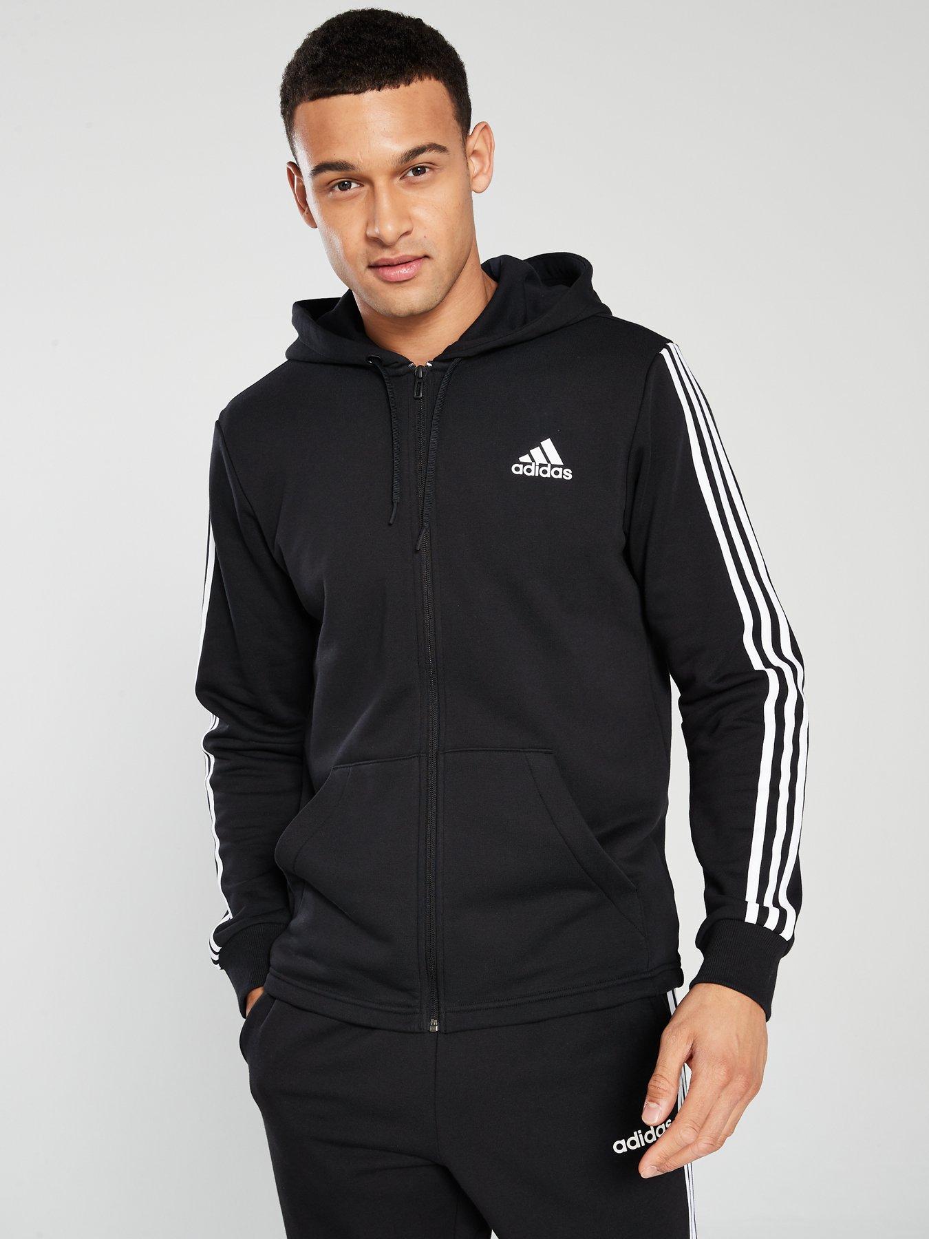 adidas black hoodie mens