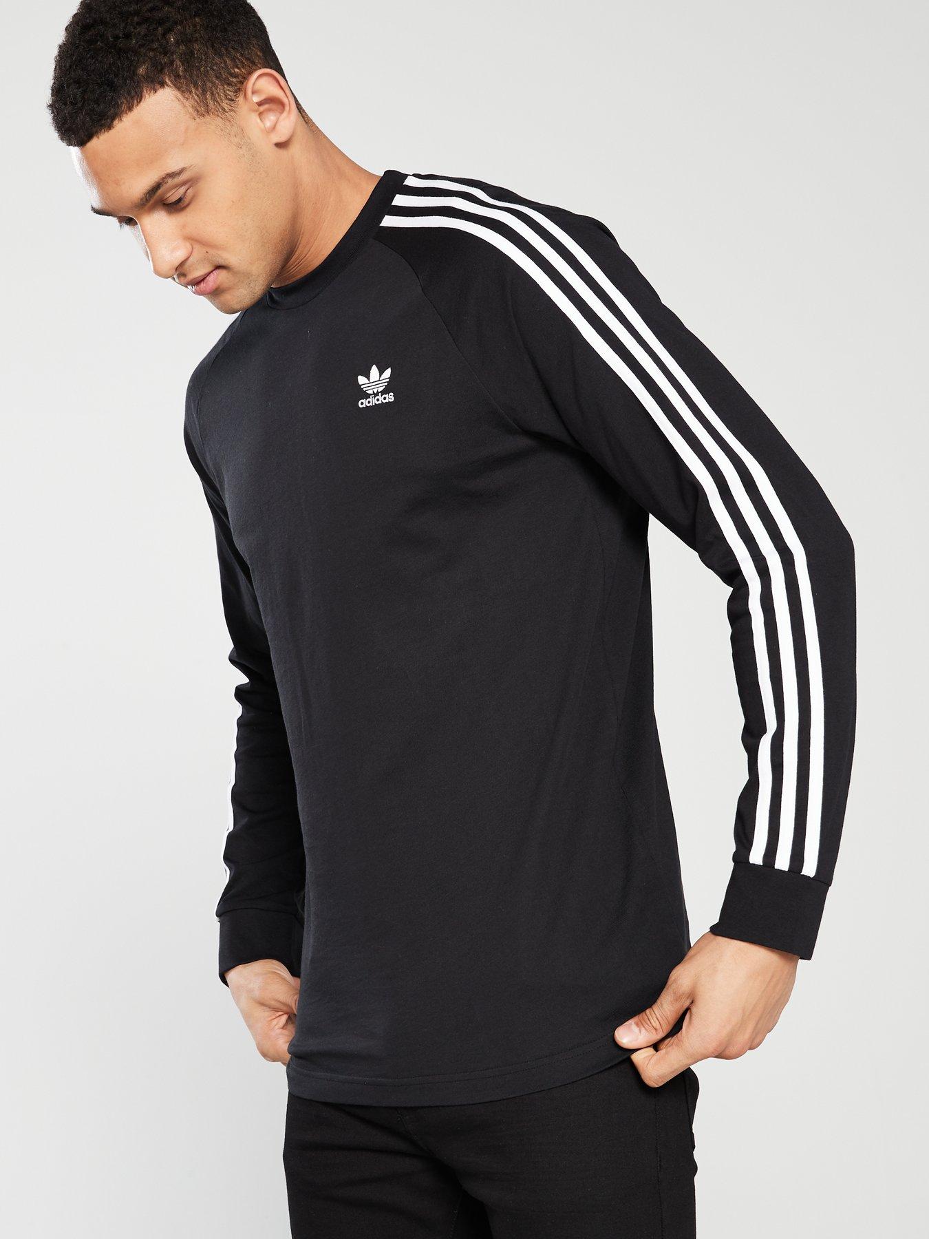 adidas originals long sleeve top mens